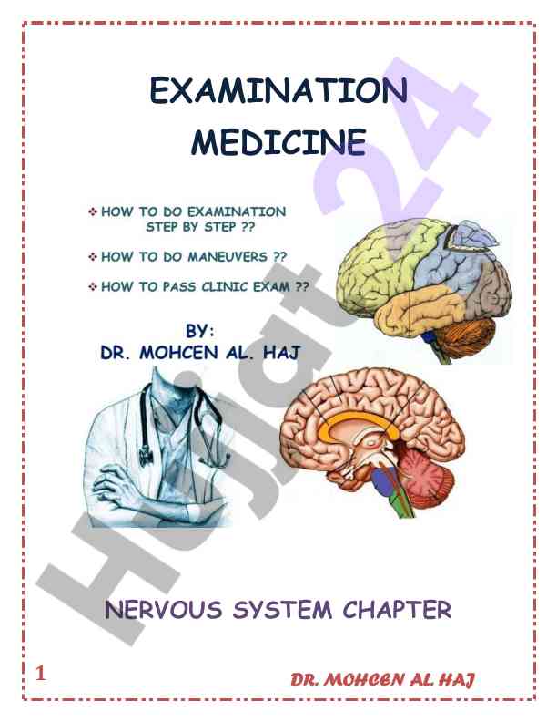 Neurologik tizimning tahlili va tekshiruvi