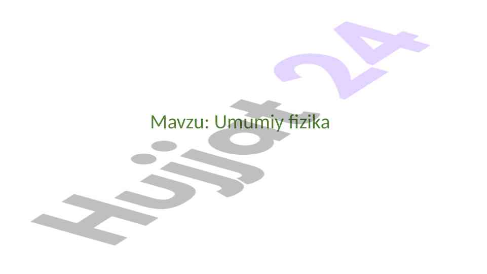 Qattiq jismlarning kristallik tuzilishi haqida ma'lumot