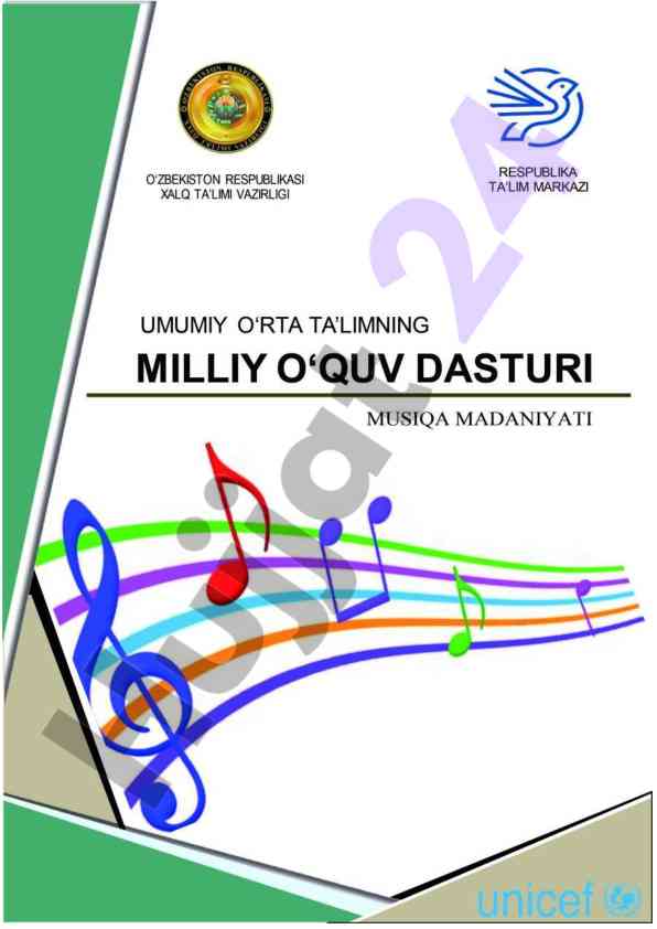 Amaliy fanlar va talablar bilan musiqa madaniyati