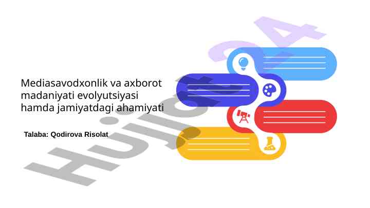 Mediasavodxonlik va axborot madaniyati evolyutsiyasi