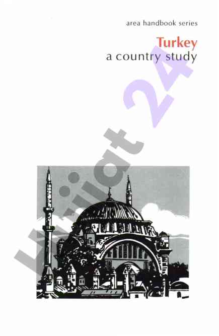 Turkey a country study area handbook series
