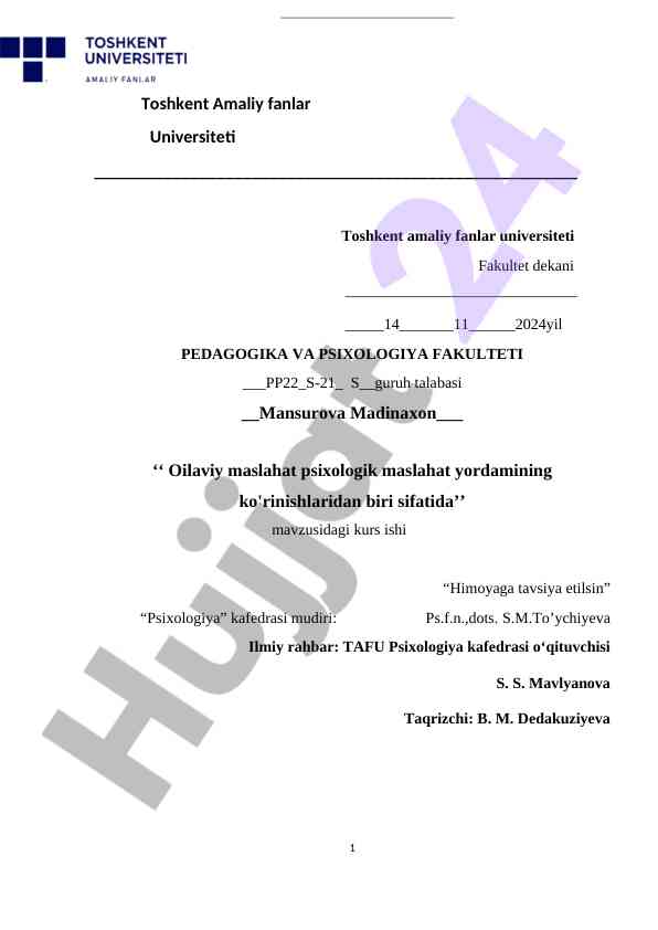 Oilaviy Maslahat Psixologik Maslahat Yordami