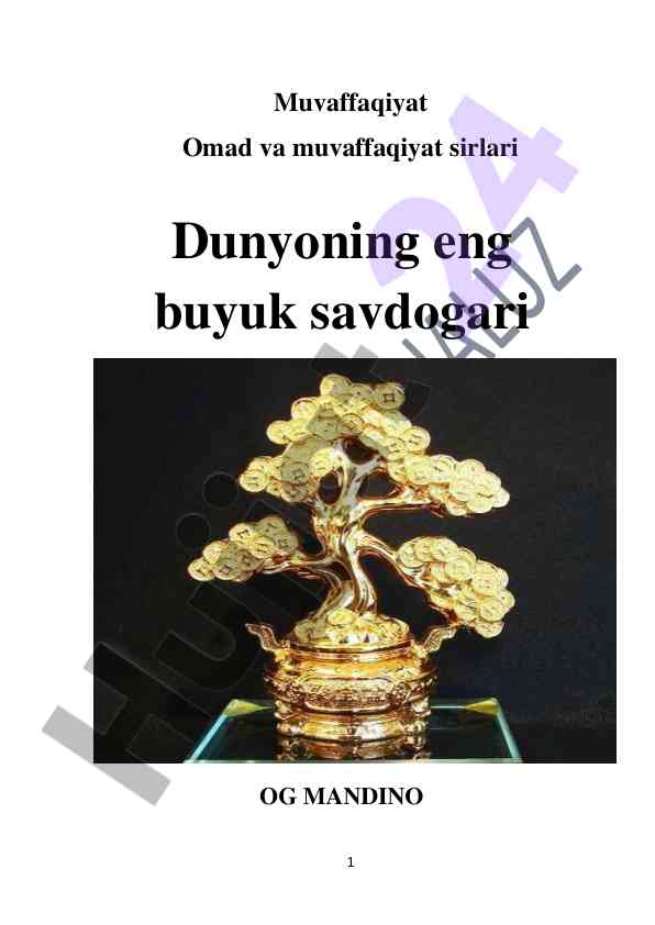 Muvaffaqiyat va omadning sirlari haqida