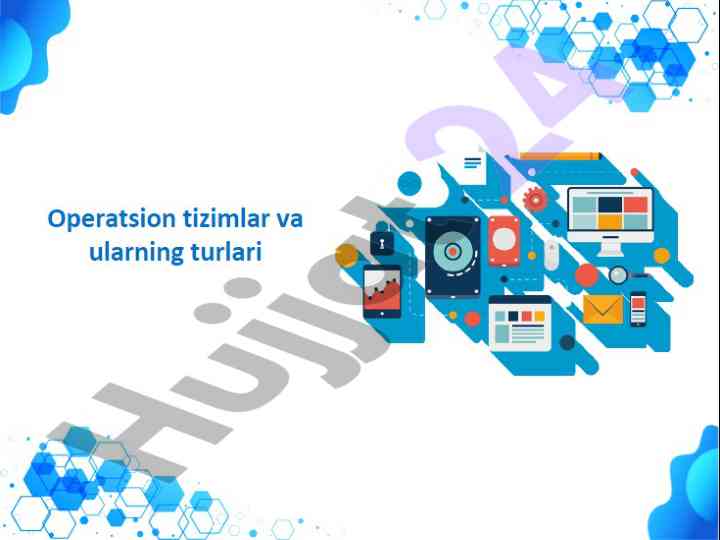 Operatsion sistema tushunchasi va rivojlanish bosqichlari