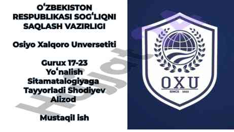Bevosita va bilvosita o'lchash xatoliklari tahlili