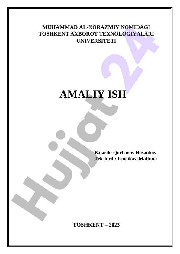 Agregat funksiyalardan foydalanish bo‘yicha amaliy ish