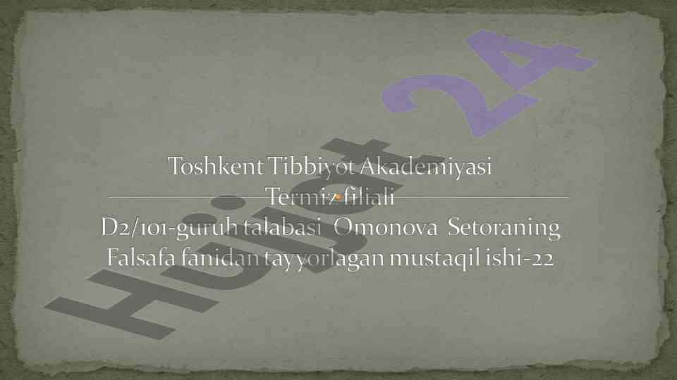 Estetik tarbiyaning muhim vositalari bilan tanishtirish