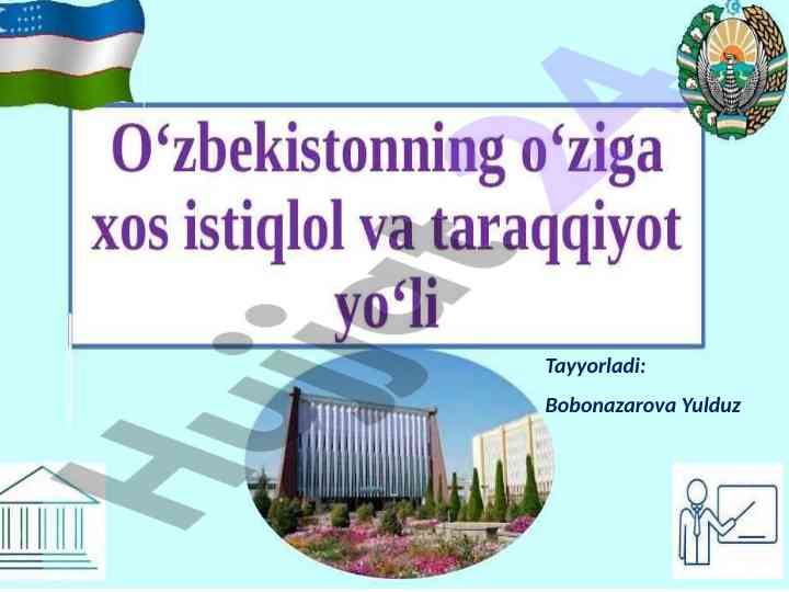 O'zbekiston respublikasi davlat mustaqilligi tarixi