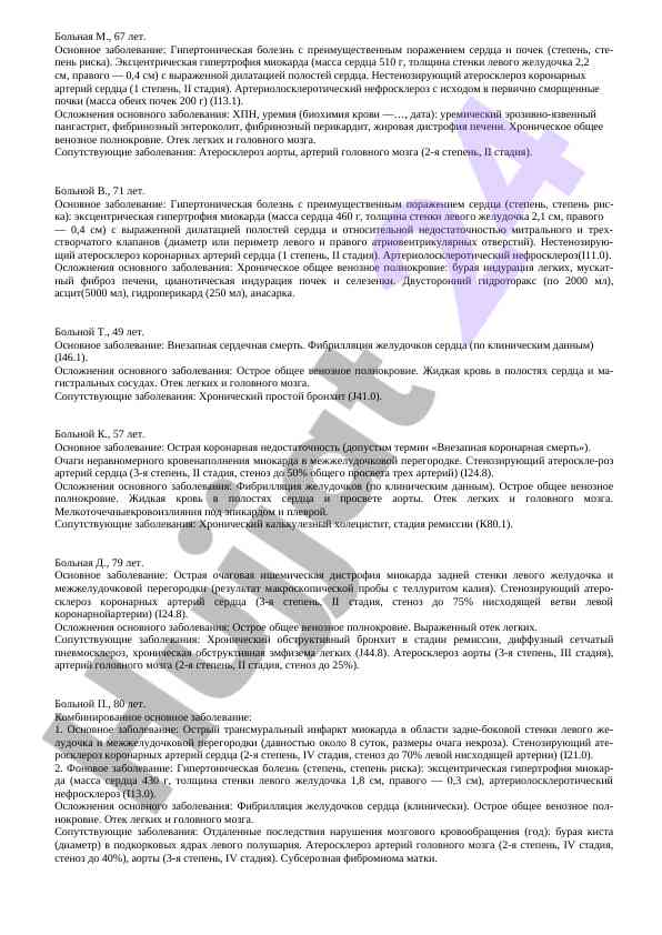 Гипертоническая болезнь и ее осложнения у пожилых людей