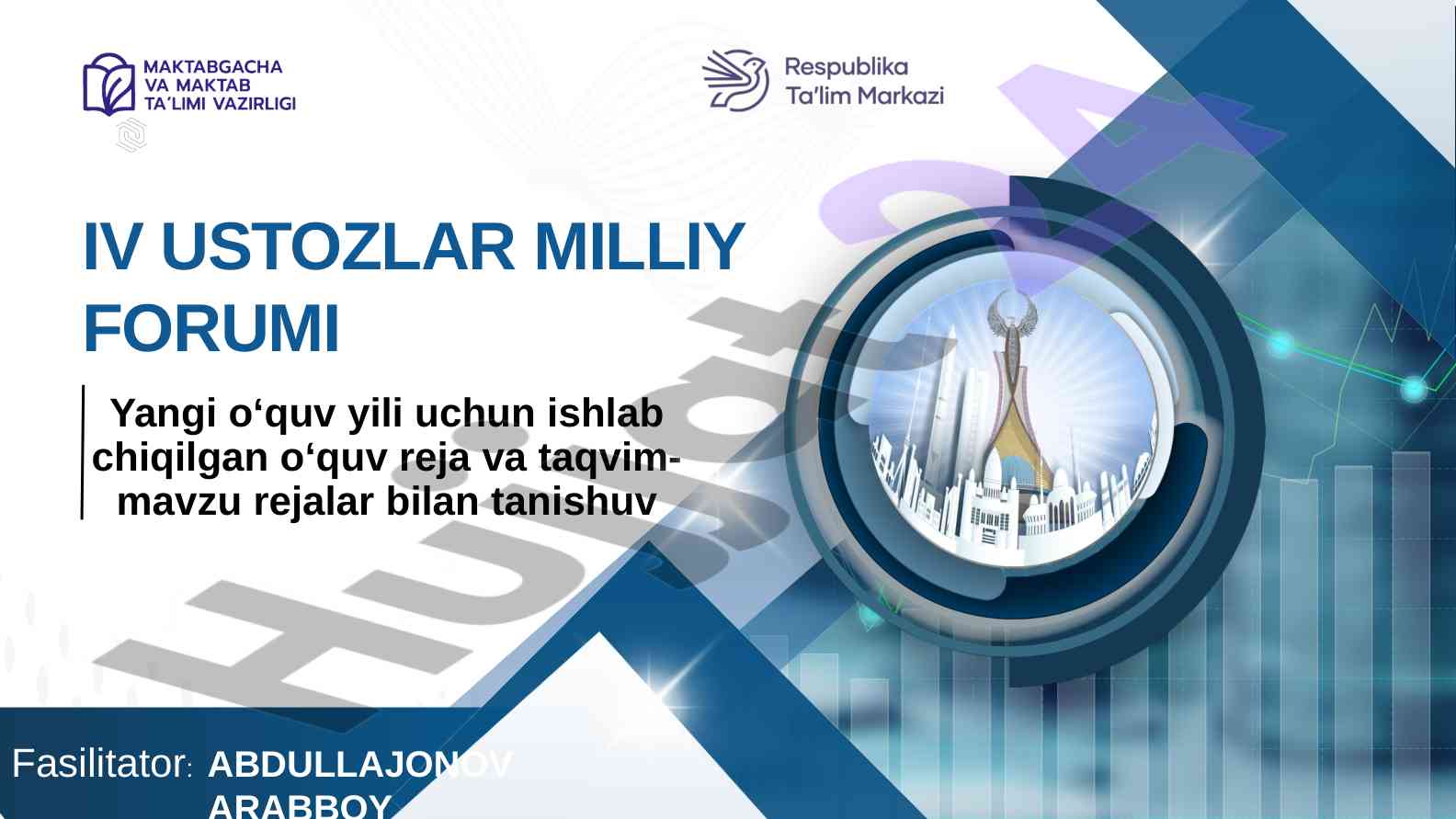 O‘quv reja va taqvim-mavzu rejalar bilan tanishuv