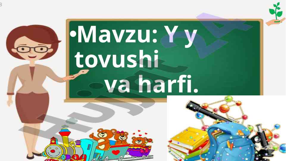 Y y tovushi va harfi o‘quv qo‘llanmasi