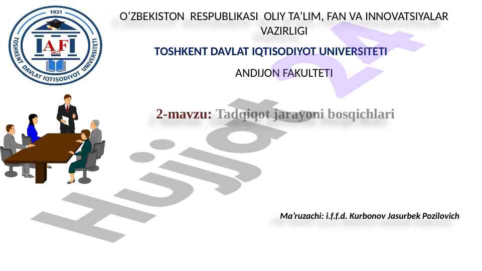 Tadqiqot jarayoni bosqichlari va ularning ahammiyati