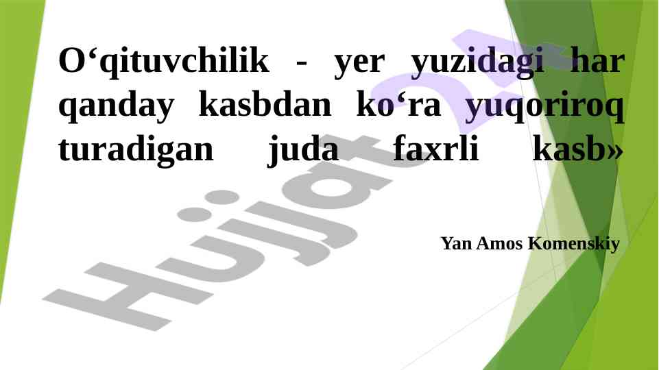 Ta’lim tizimini rivojlantirishning asosiy tamoyillari