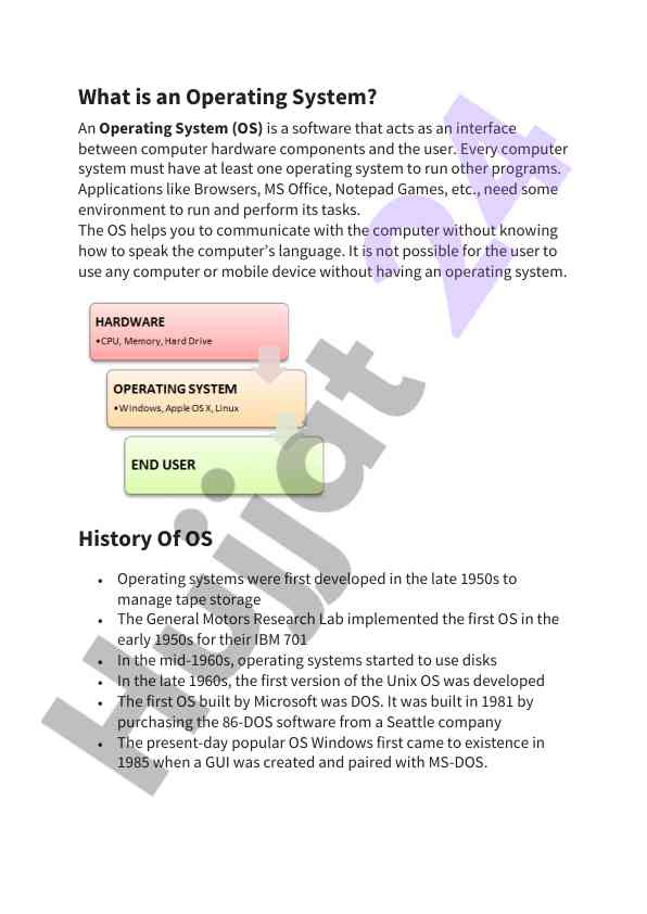 Understanding operating systems and their importance