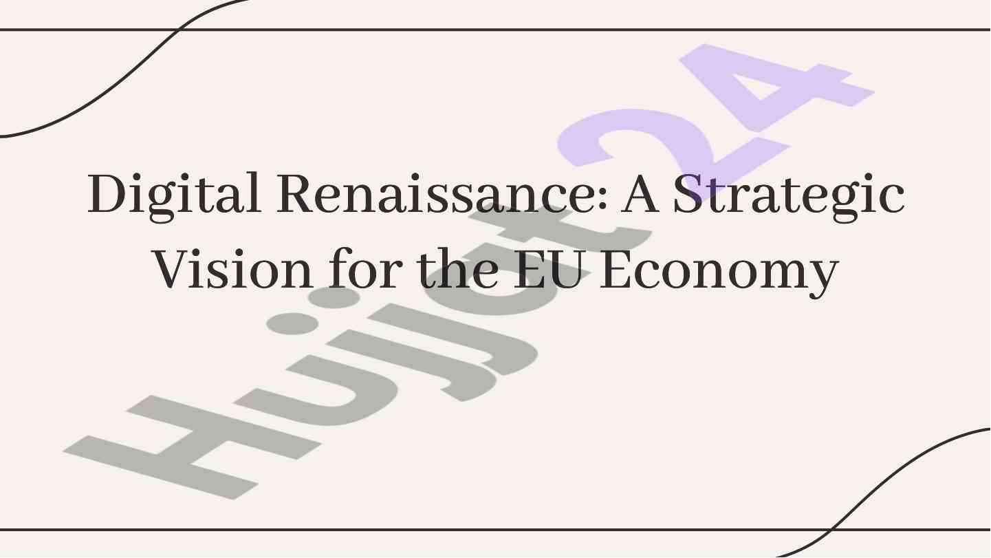 Digital renaissance: strategic vision for eu economy