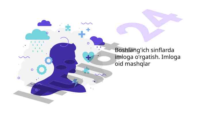 Boshlang‘ich sinflarda imloga o‘rgatish rejasi