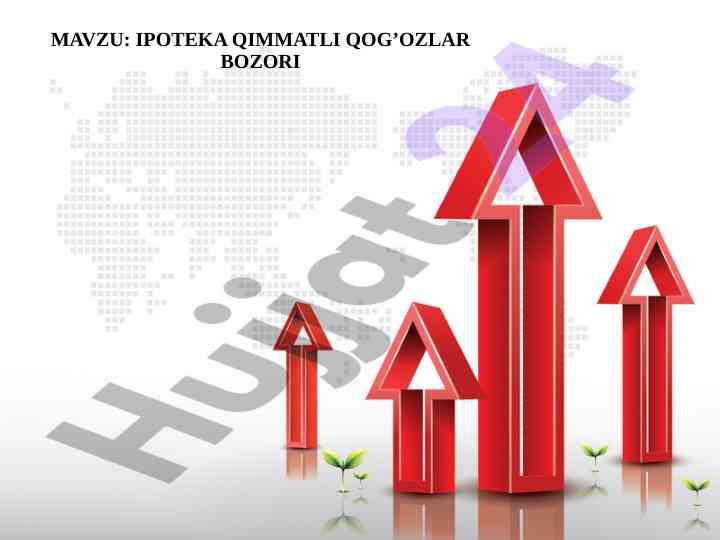 Ipoteka qimmatli qog'ozlar bozori faoliyati