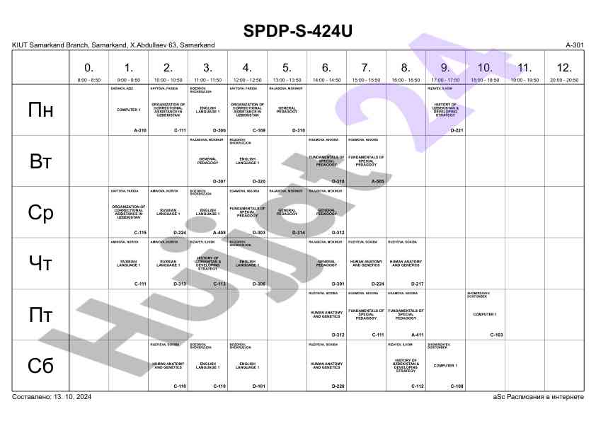Organizatsiya va maxsus pedagogika asoslari