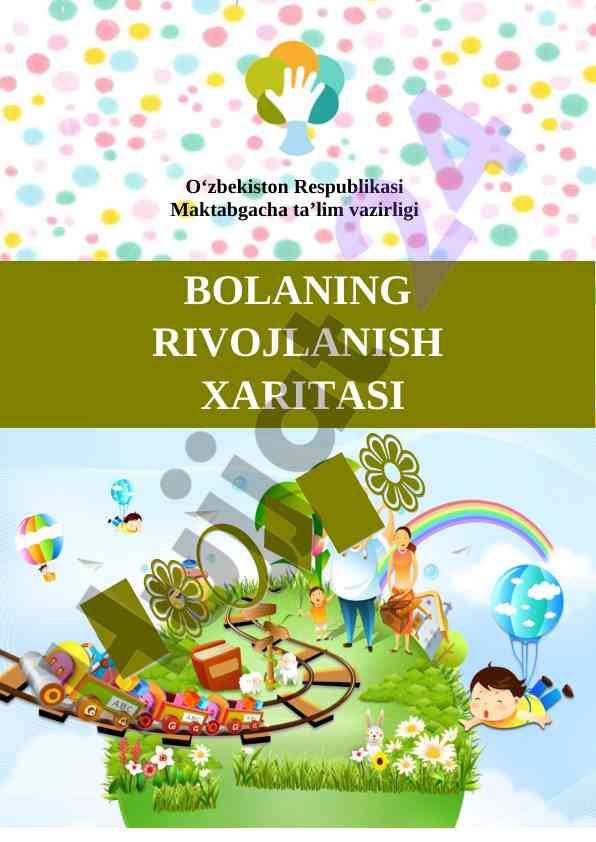 Bolalarning rivojlanish xaritasini tahlil qilish