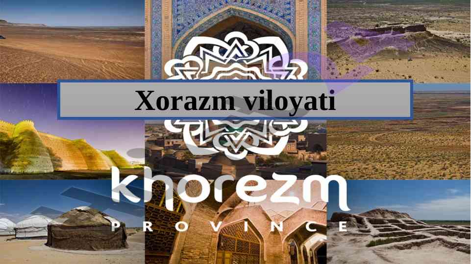 Xorazm viloyati iqtisodiyoti va geografiyasi