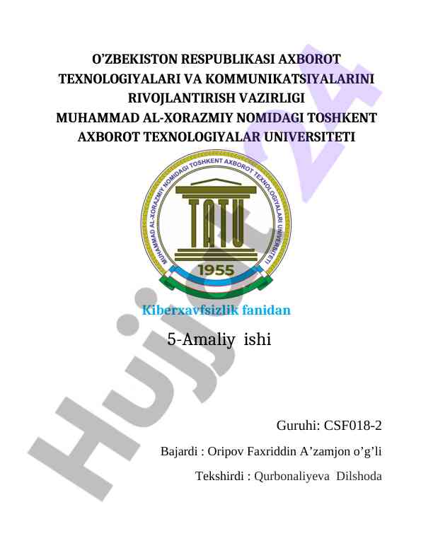 Shaxsiy kompyuterlarda viruslarga qarshi himoya