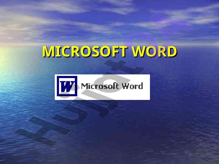 Microsoft word жадваллар яратиш ва уларда ишлаш