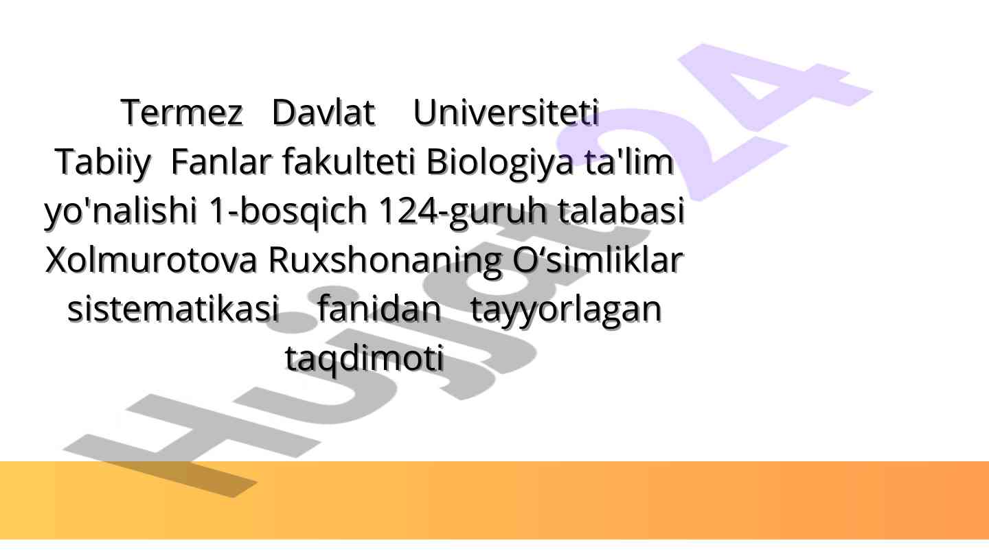 Liliales tartibining kelib chiqishi va oʻsimliklar