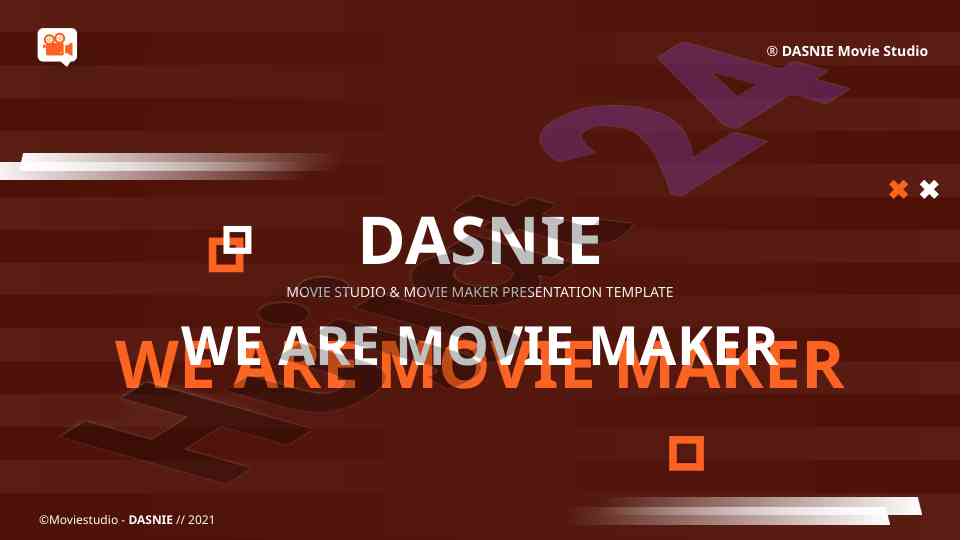 Dasnie movie studio presentation template