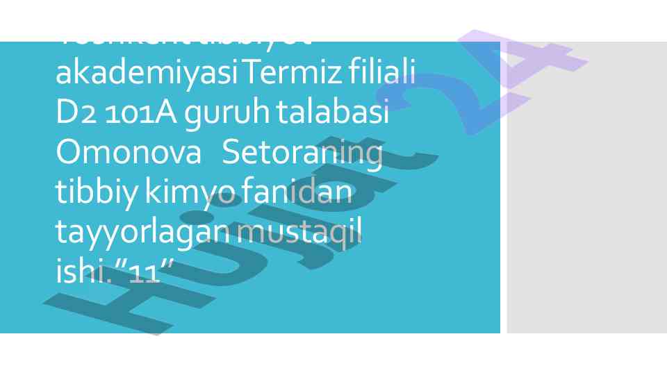 Viruslar va o‘smalarga qarshi dori vositalar