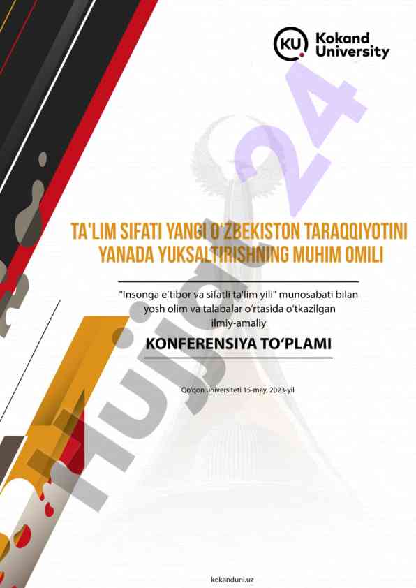 Yosh olim va talabalar ilmiy-amaliy konferensiyasi