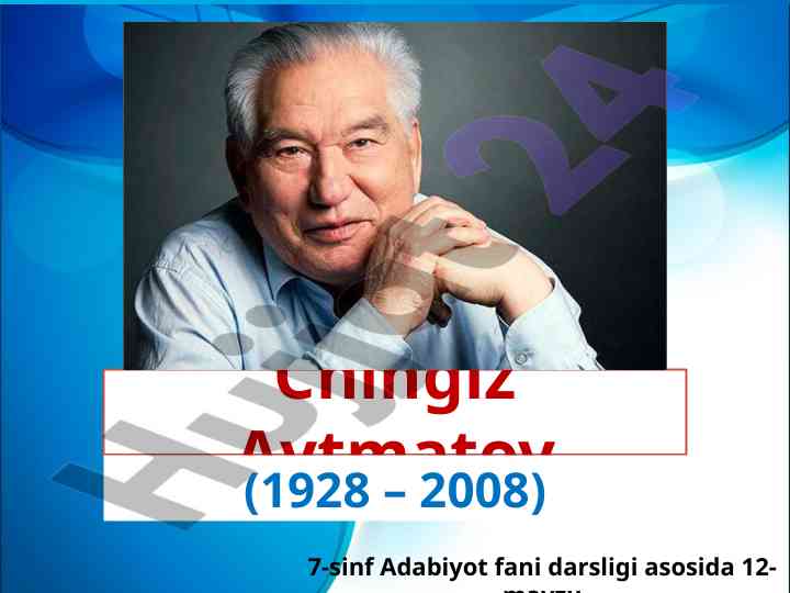 Chingiz aytmatov 7-sinf adabiyot fani darsligi