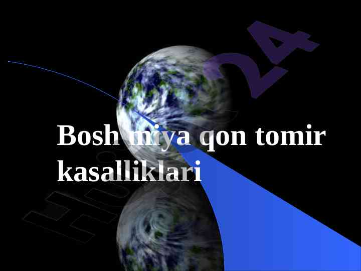 Bosh miya qon tomir kasalliklari tahlili