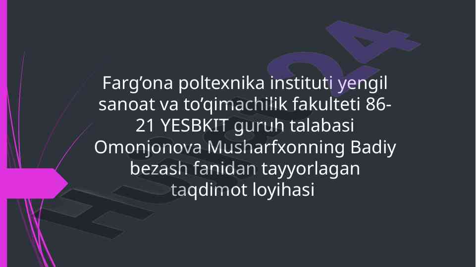 Quroqchilik sanati: quroq turlari va tikish texnologiyasi