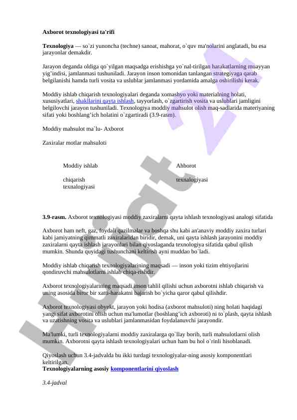 Axborot texnologiyasining ta'rifi va rivojlanishi