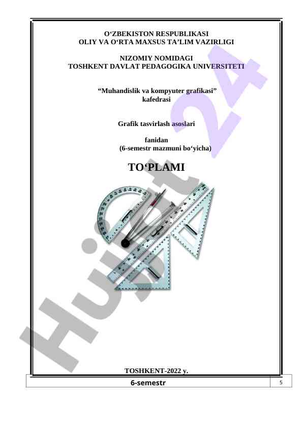 Ko‘pyoqliklarning proeksiyalovchi tekislik bilann kesishishi