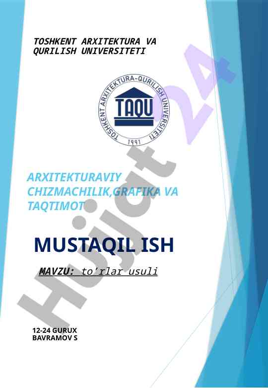 To'rlar usuli bilan tasvir yaratish jarayoni