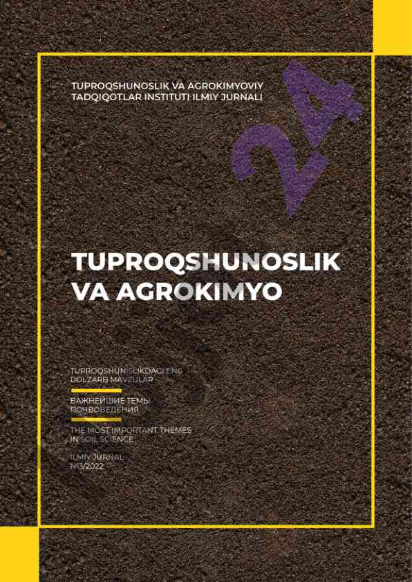Tuproq degradatsiyasi va meliorativ-ekologik holatlar