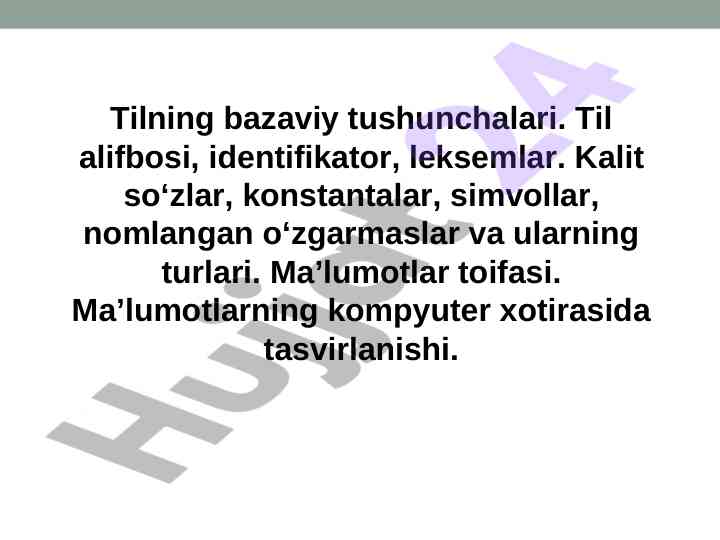 Yasliklar bilan o‘zaro aloqa o‘rnatish