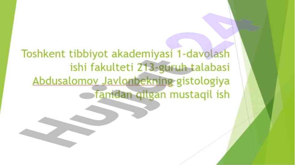 Eshitishning sitologik mexanizmi va anatomiyasi