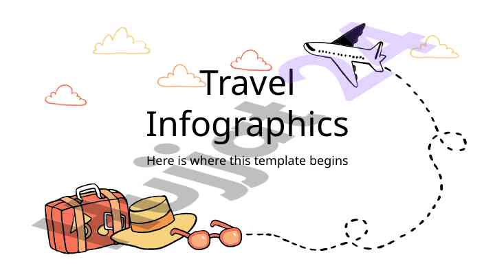 Travel infographics about planets and their characteristics