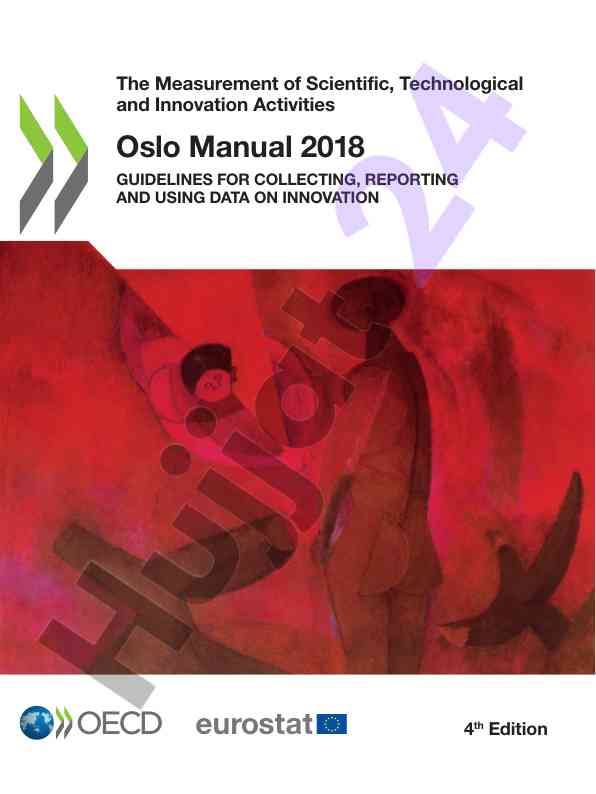 Oslo manual 2018 guidelines for innovation data