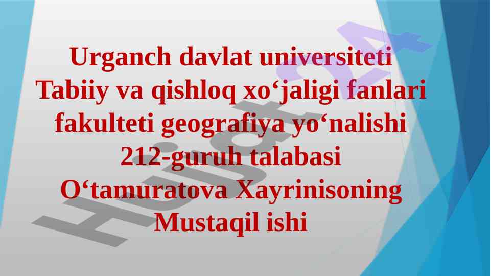 Rekreatsion rayonlashtirish va rayon hosil qiluvchi belgilar