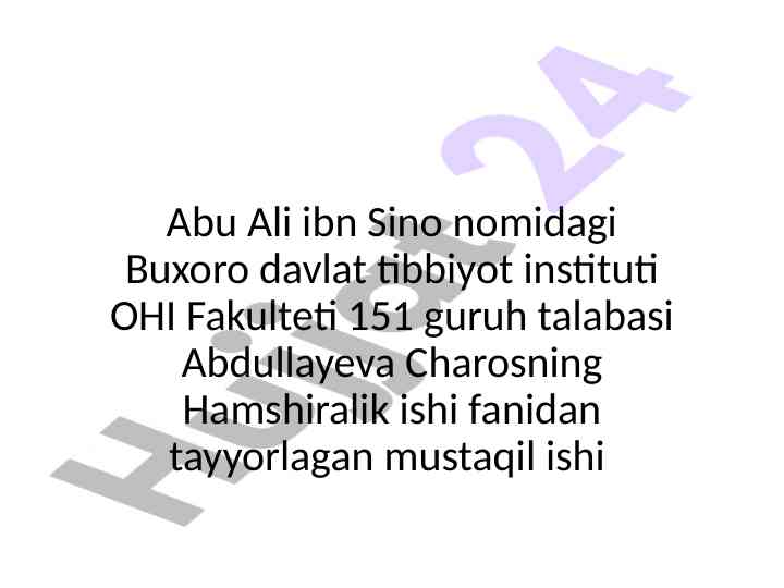 Sog‘lom turmush tarzi va uni tatbiq qilish yo‘llari