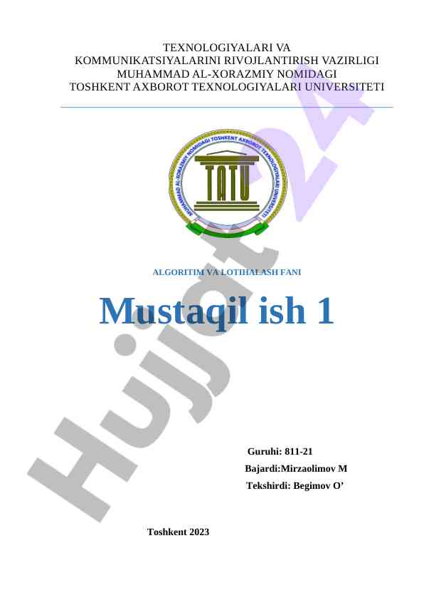 Chiziqli dasturlash masalalari uchun tayanch yechim