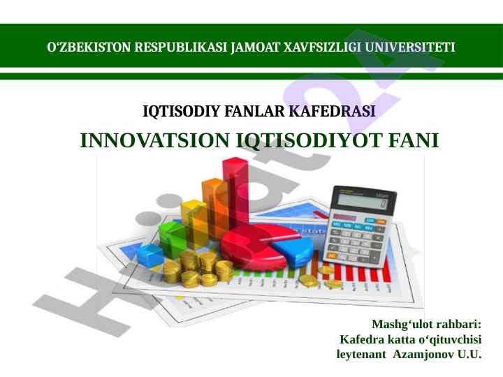 Endogen o‘sish nazariyasining investitsiyaga ta’siri