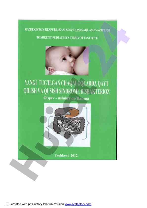 Yangi tug‘ilgan chaqaloqlarda qayt qilish va qusish sindromi