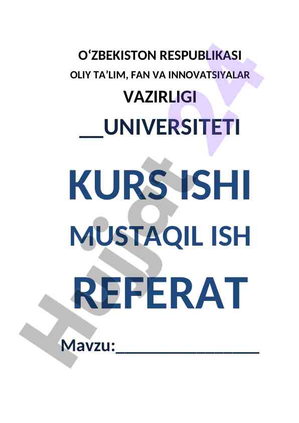 Aniqmas Integralga Doir Individual Topshiriqlar