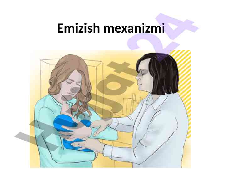 Emizish mexanizmi va sut bezi tuzilishi