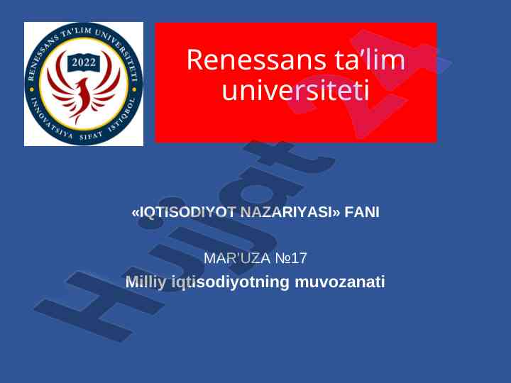 Iqtisodiyot nazariyasi mavzusida asosiy darsliklar