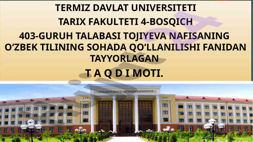 Nota va bayonot haqida tushuncha